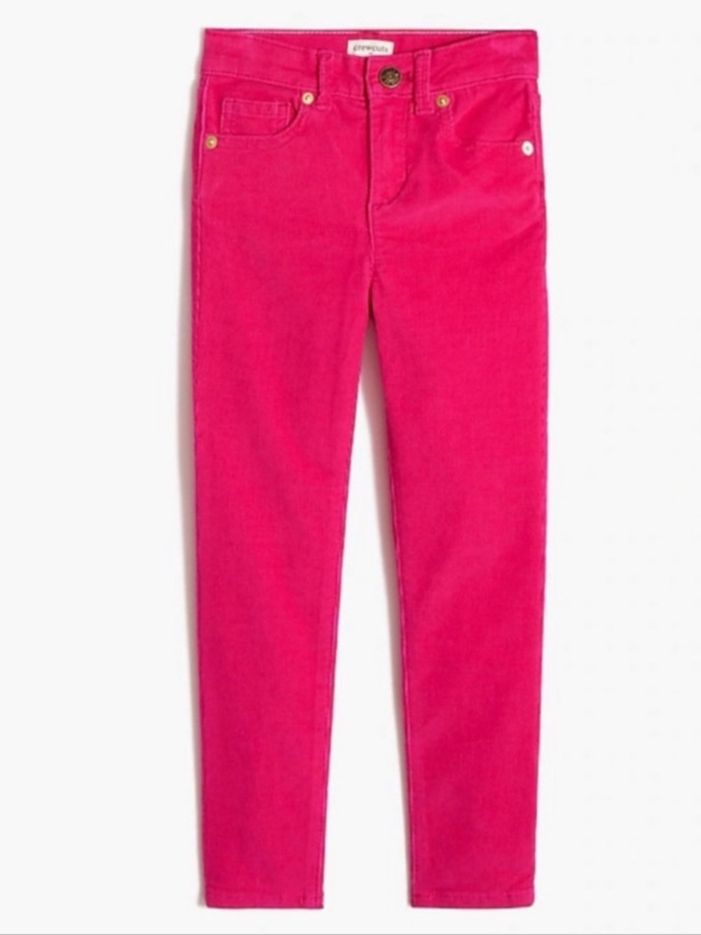 NWT J.Crew|Crewcuts Sweet Fuchsia Corduroy Skinny Pants